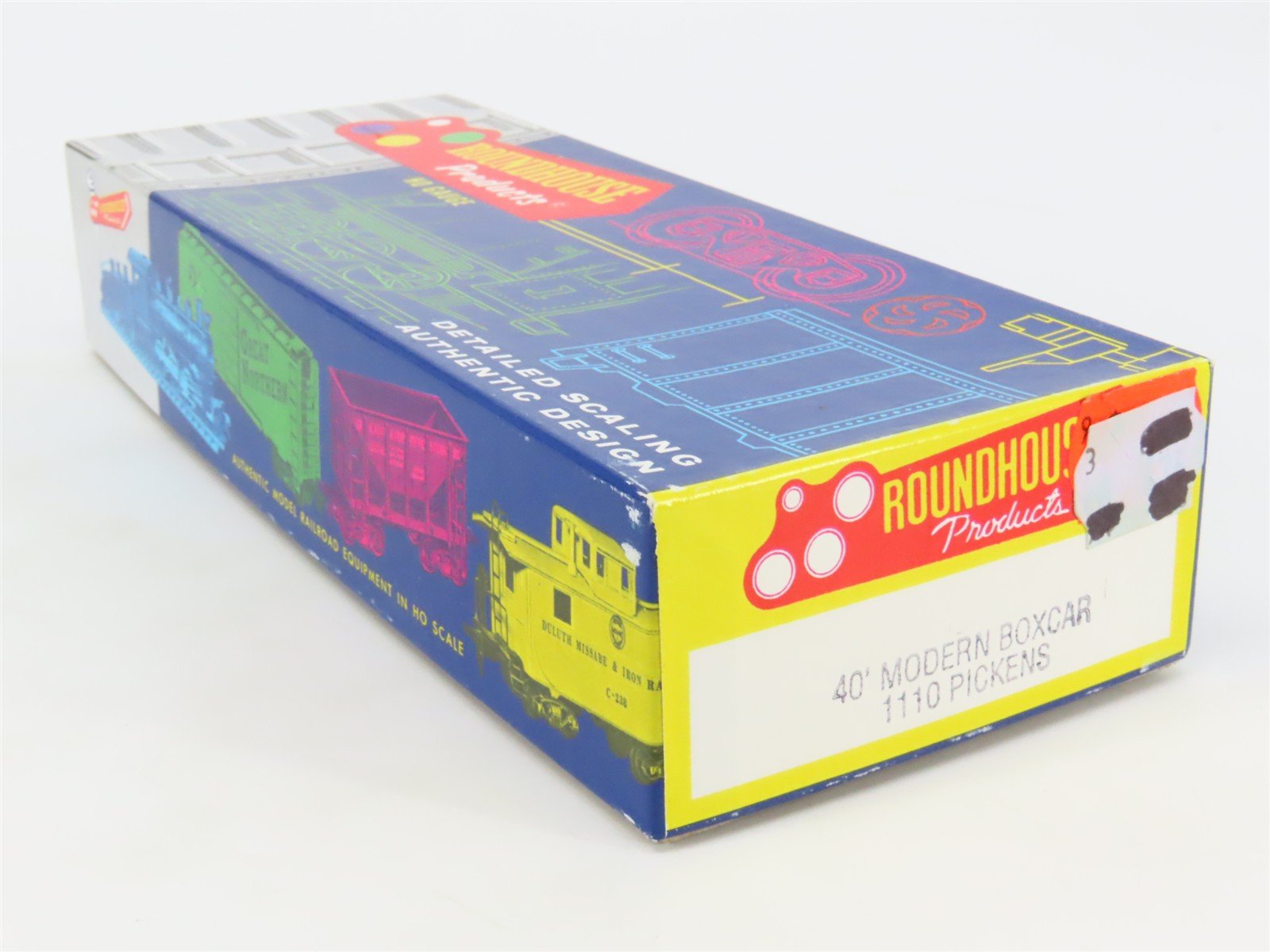 HO Scale Roundhouse Kit 1110 PICK Pickens 40' Single Door Box Car #20039