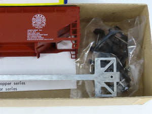 HO Scale Roundhouse Kit 7882 D&RGW Rio Grande 2-Bay Ballast Open Hopper #25014