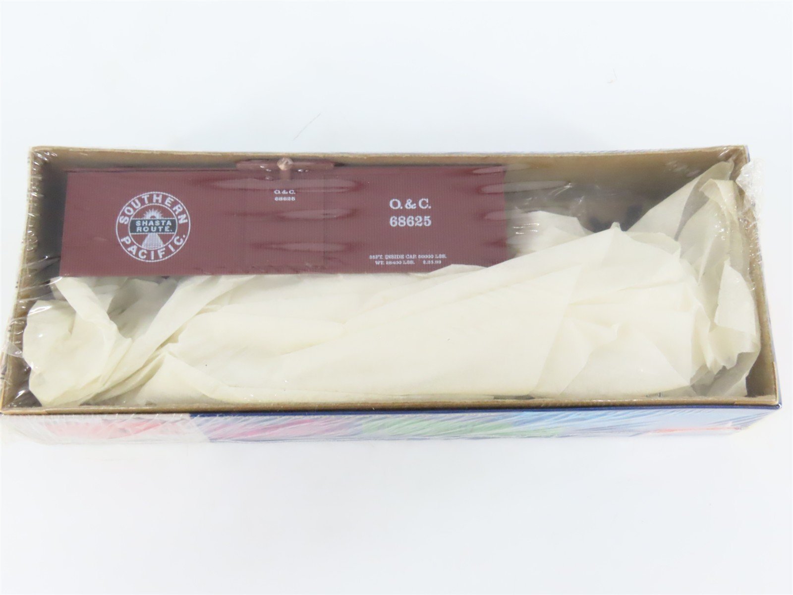 HO Roundhouse Kit 7809 O&C SP Southern Pacific Shasta 36' Box Car #68625 -Sealed