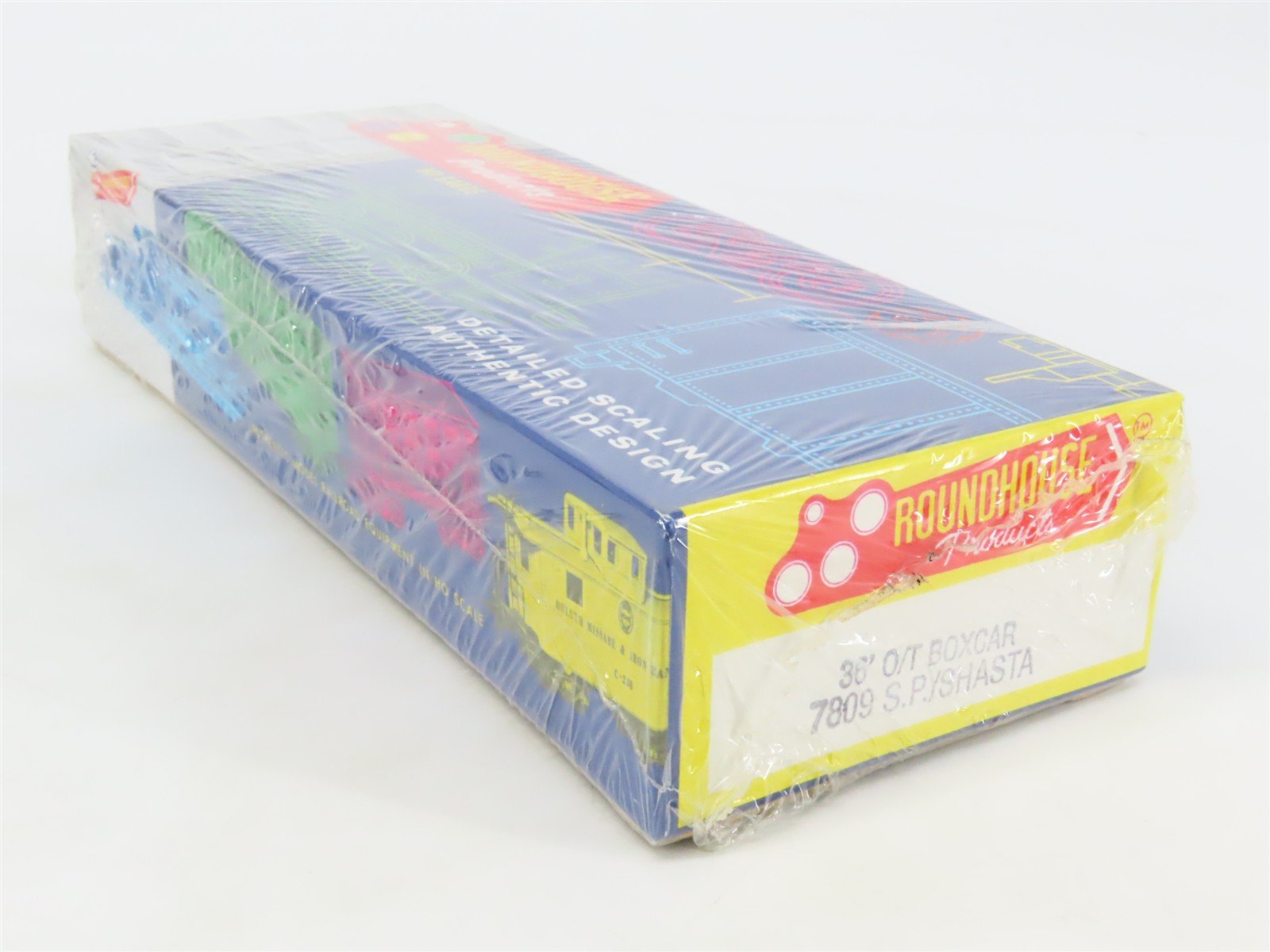 HO Roundhouse Kit 7809 O&C SP Southern Pacific Shasta 36' Box Car #68625 -Sealed