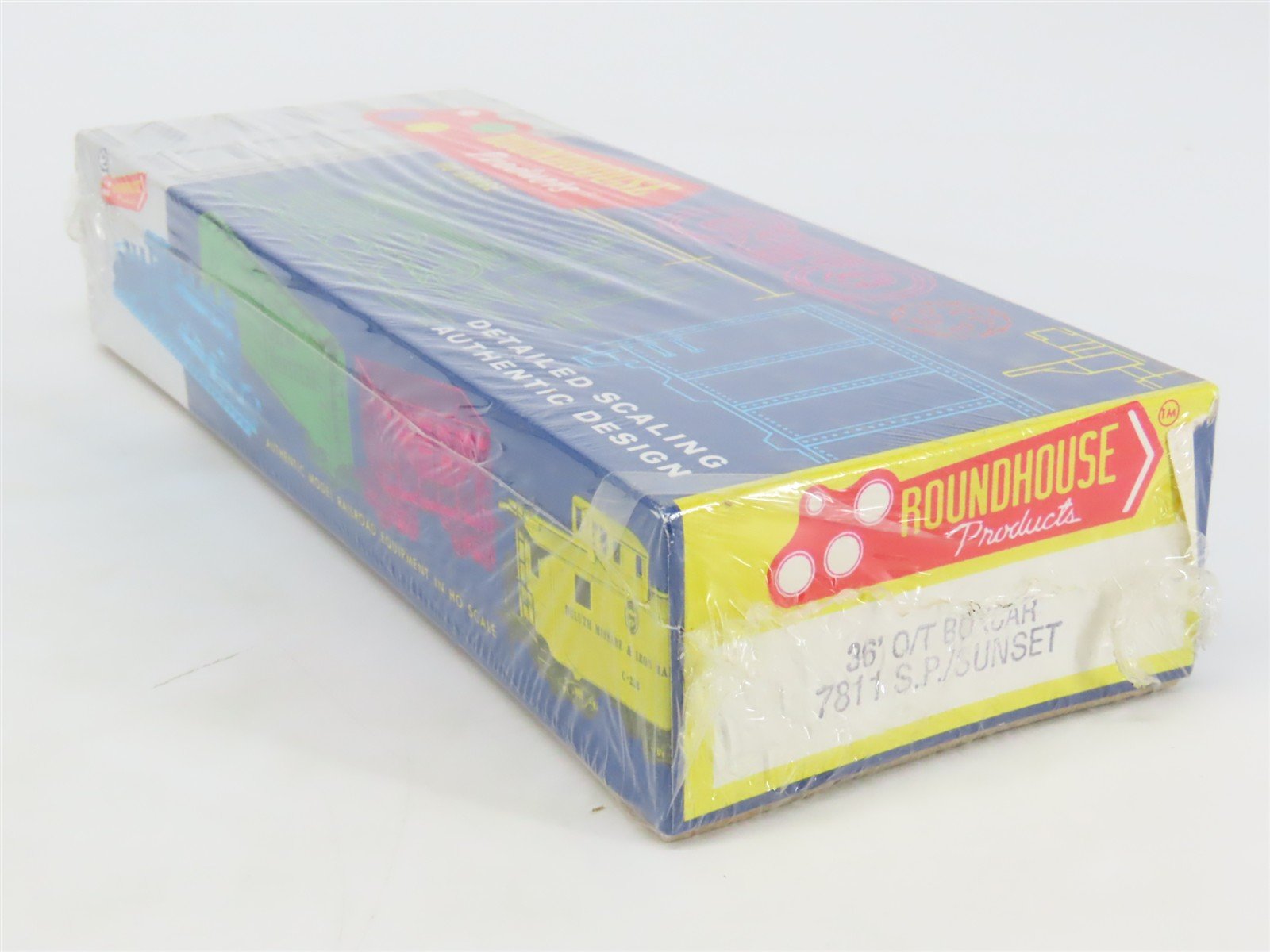 HO Roundhouse Kit 7811 SP Southern Pacific Sunset 36' Box Car #20244 - Sealed
