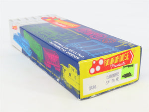 HO Scale Roundhouse Kit 3486 ATSF Santa Fe Railroad Caboose #1962 - Sealed