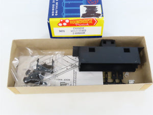 HO Scale Roundhouse Kit 3470 Unlettered 2-Window Caboose