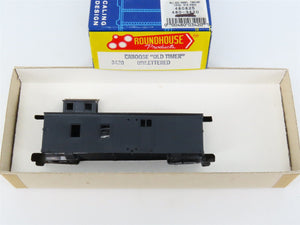 HO Scale Roundhouse Kit 3420 Unlettered Old Timer Caboose