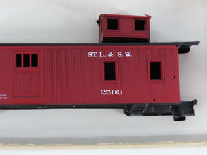HO Scale Roundhouse Kit 3533 STL&W Cotton Belt Route Old Timer Caboose #2503