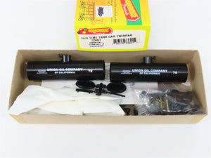 HO Scale Roundhouse Kit 33601 UOC Union Oil Company Old Time Tank Car 2-Pack