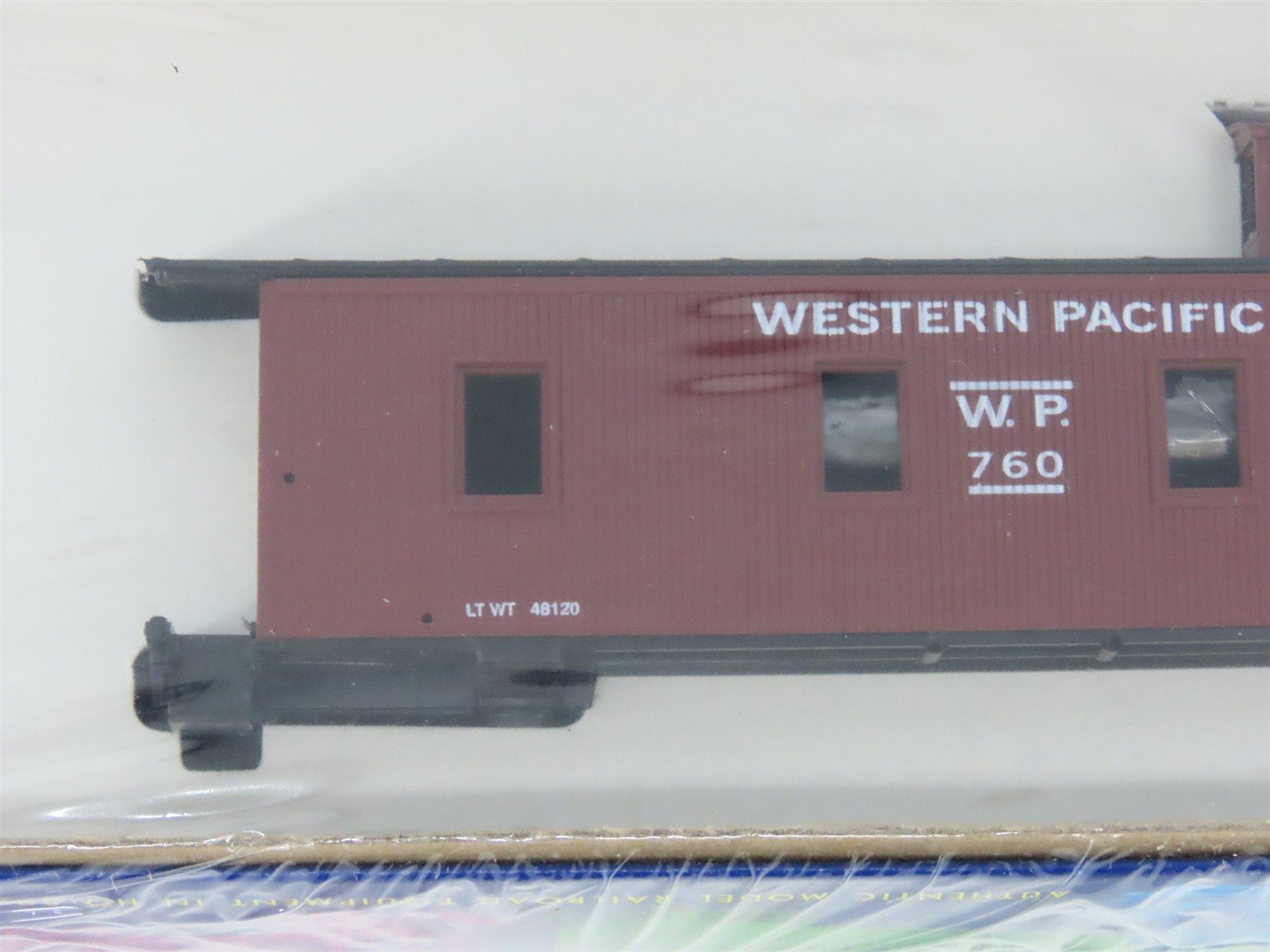 HO Scale Roundhouse Kit WP Western Pacific Feather Route Caboose #760 - Sealed