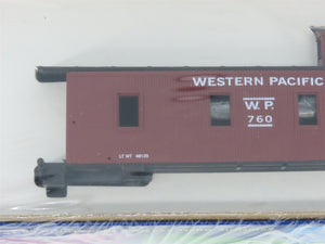 HO Scale Roundhouse Kit WP Western Pacific Feather Route Caboose #760 - Sealed