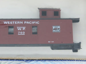 HO Scale Roundhouse Kit WP Western Pacific Feather Route Caboose #760 - Sealed