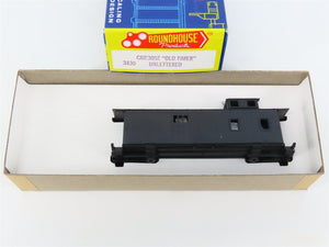 HO Scale Roundhouse Kit 3430 Unlettered Old Timer Cupola Caboose