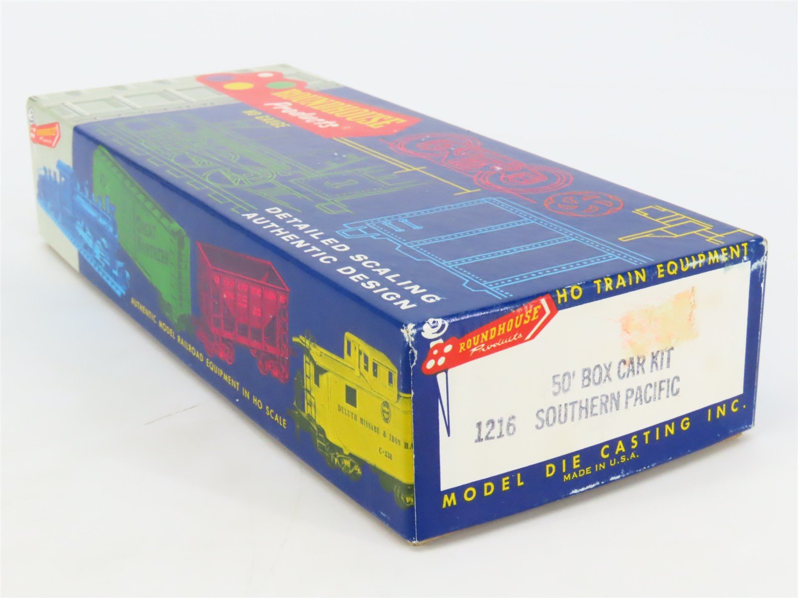 HO Scale Roundhouse Kit 1216 SP Southern Pacific 50' Single Door Box Car #32048