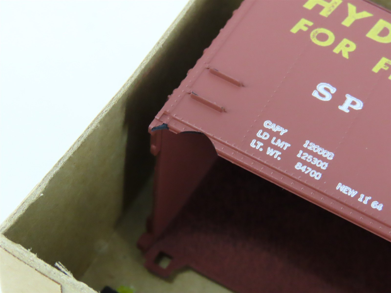 HO Scale Roundhouse Kit SP Southern Pacific Plug Door Box Car No Road #