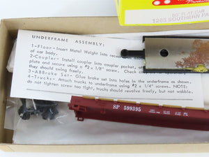 HO Scale Roundhouse Kit 1283 SP Southern Pacific Railroad 60' Flat Car #599395