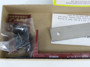HO Scale Roundhouse Kit 1315 SP Southern Pacific 60' Bulkhead Flat Car #509340