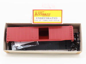 HO Scale Accurail Kit 5300 Undecorated 50' Combination Door Box Car