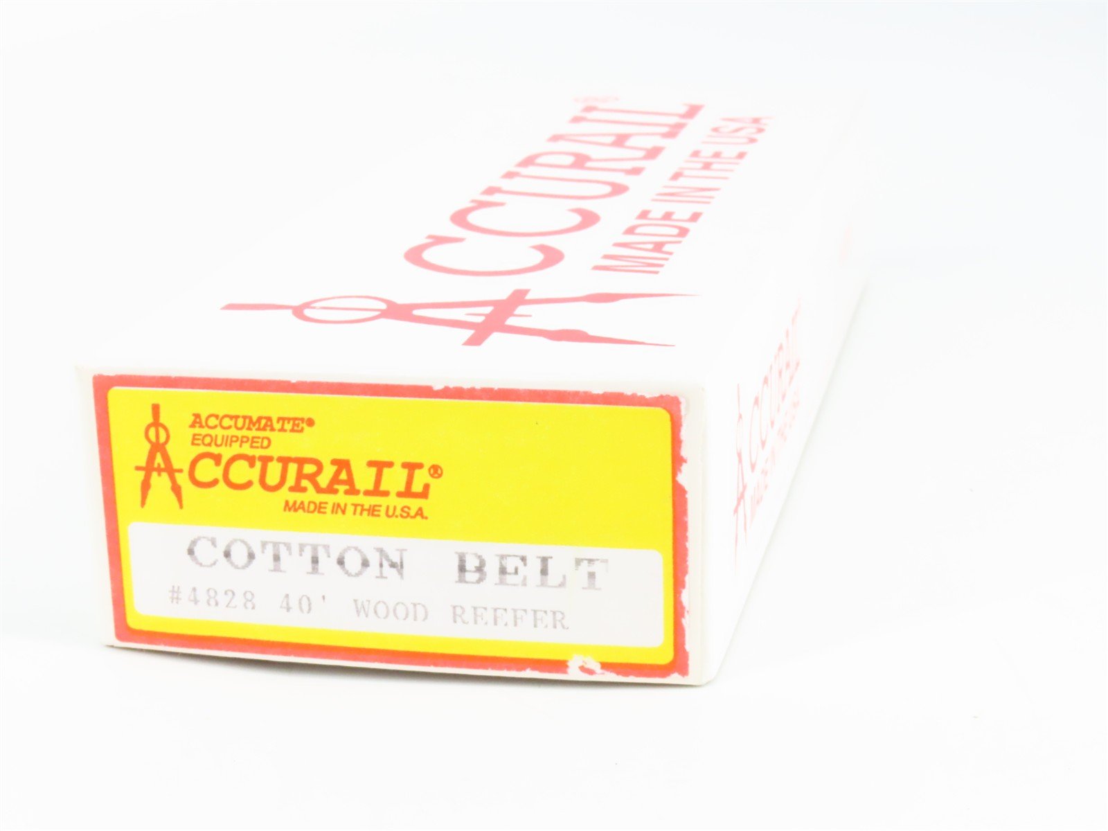 HO Scale Accurail Kit 4828 SSW Cotton Belt Route 40' Wood Reefer #50492