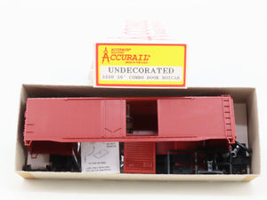 HO Scale Accurail Kit 5300 Undecorated 50' Combination Door Box Car