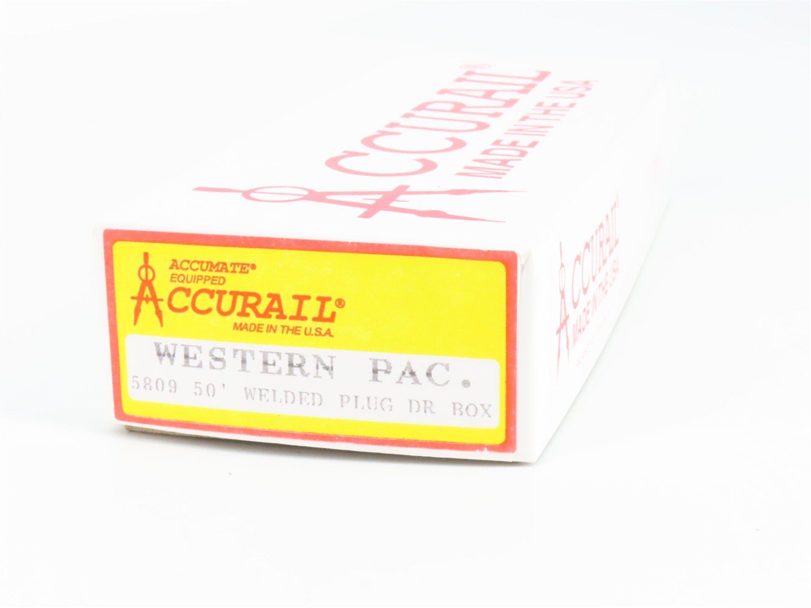 HO Scale Accurail Kit 5809 WP Western Pacific 50' Plug Door Box Car #60428