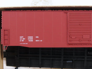 HO Scale Accurail Kit 5799 Data Only 50' Steel Box Car - Partially Assembled