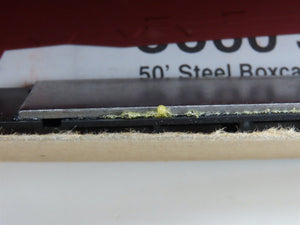 HO Scale Accurail Kit 5799 Data Only 50' Steel Box Car - Partially Assembled