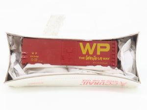 HO Scale Accurail Kit 3516 WP Western Pacific 40' Steel Box Car #20346 - Sealed