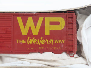 HO Scale Accurail Kit 3516 WP Western Pacific 40' Steel Box Car #20346 - Sealed