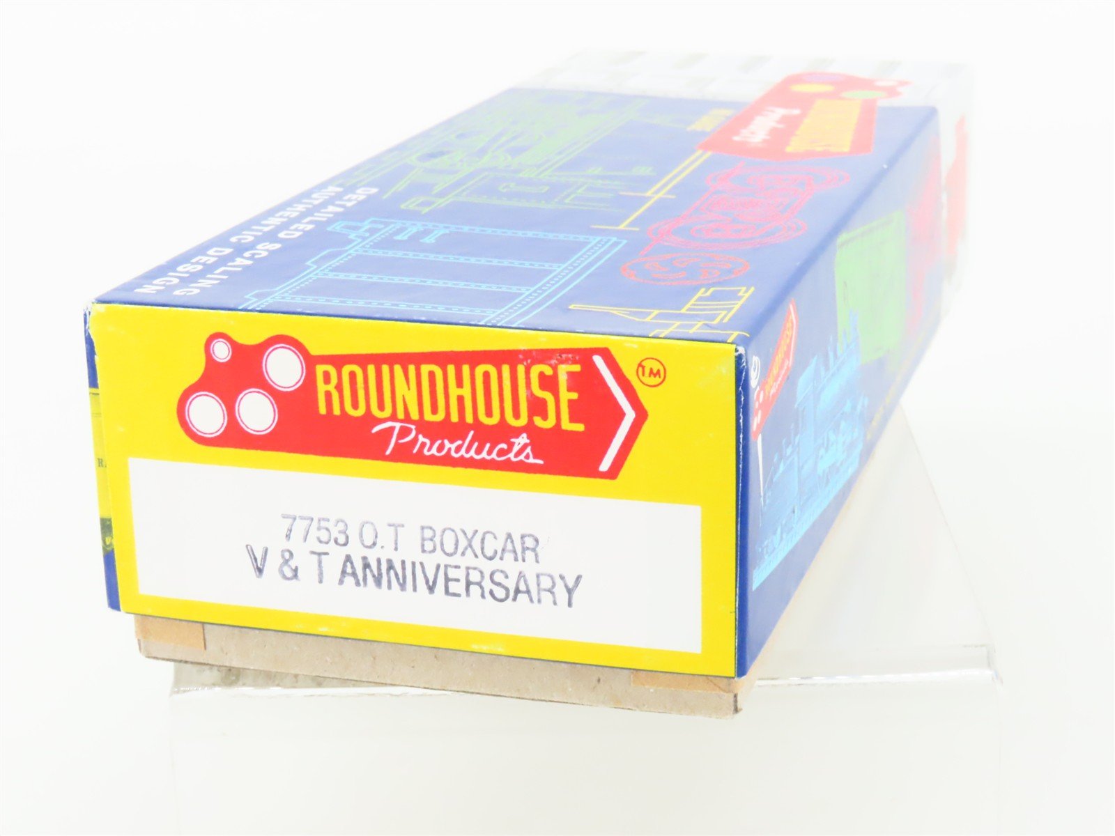 HO Scale Roundhouse Kit 7753 V&T Virginia & Truckee Anniversary Box Car #1994