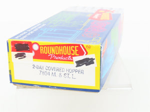 HO Roundhouse Kit 7804 M&STL Minneapolis & St Louis 2-Bay Covered Hopper #70415