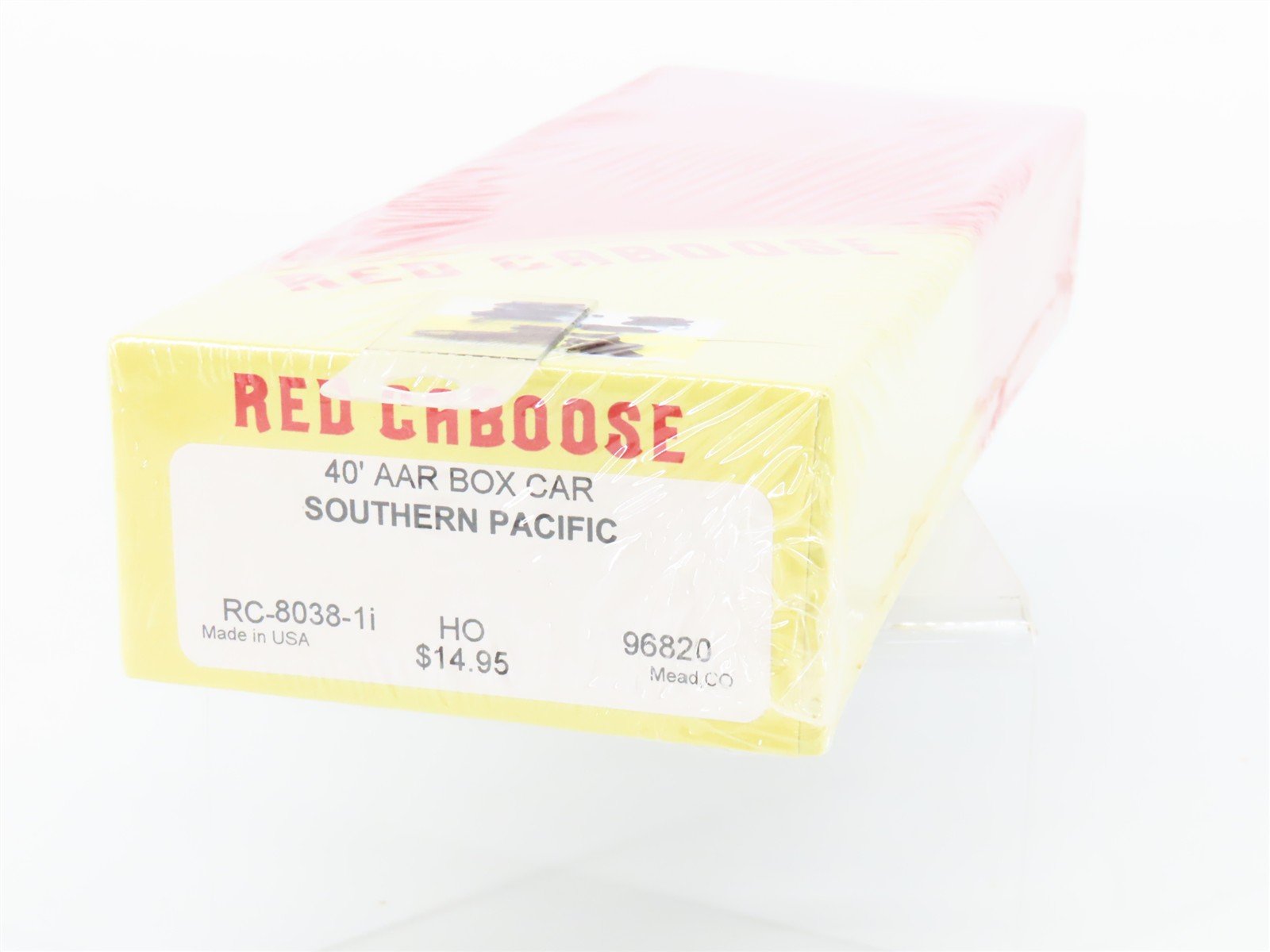 HO Red Caboose Kit RC-8038-1i SP Southern Pacific 40' Box Car #96820 - Sealed