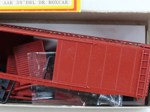 HO Scale Accurail Kit 5200 Undecorated 50' Double Door Box Car - Sealed