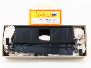 HO Scale Accurail Kit 3400 Undecorated 40' Steel Single Door Box Car