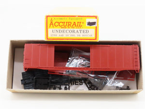 HO Scale Accurail Kit 5200 Undecorated 50' Double Door Box Car