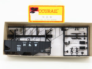 HO Scale Accurail Kit 2502 N&W Norfolk & Western 2-Bay Open Hopper #84355