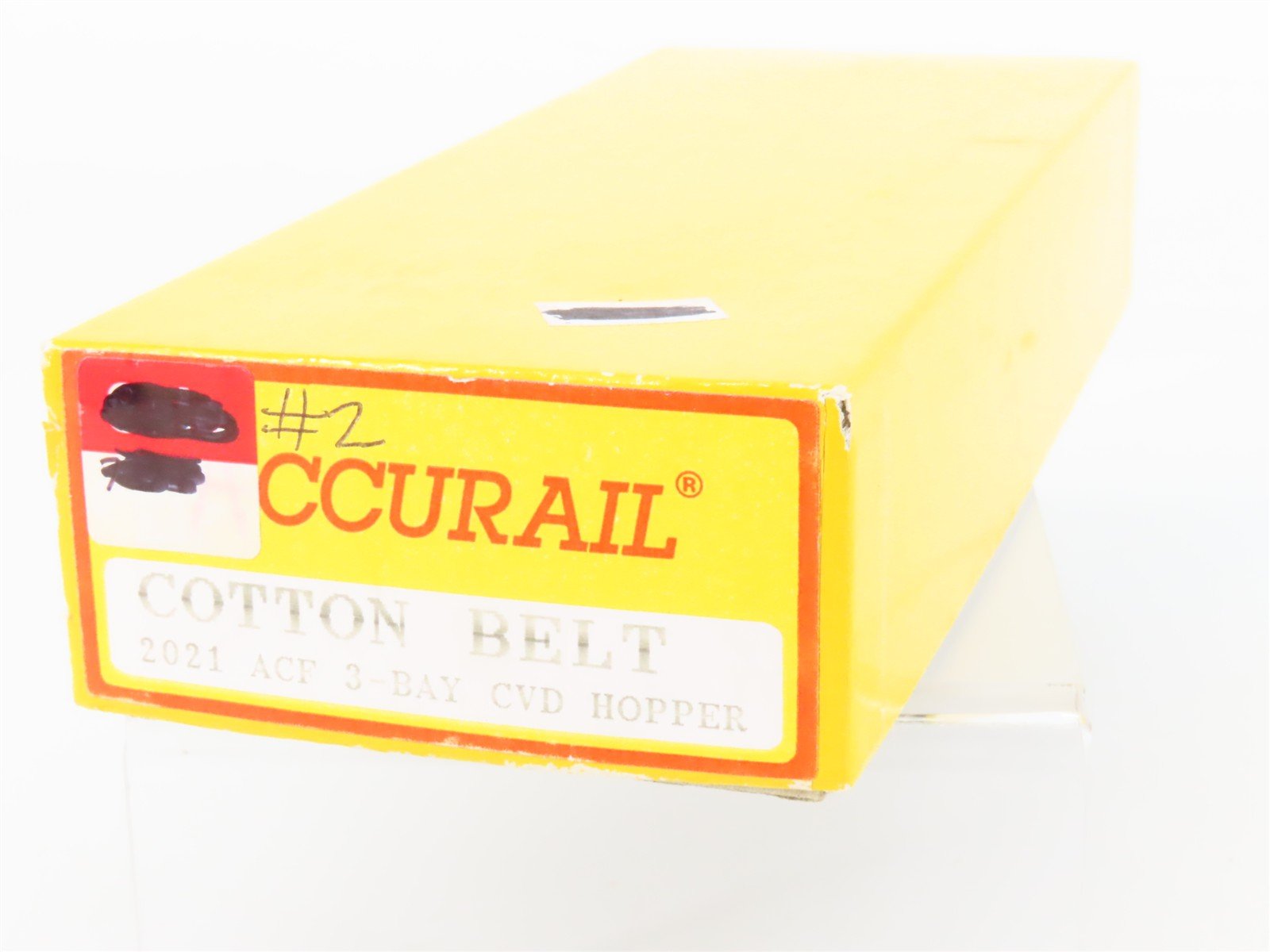HO Scale Accurail Kit 2021 SSW Cotton Belt 3-Bay Covered Hopper #74375