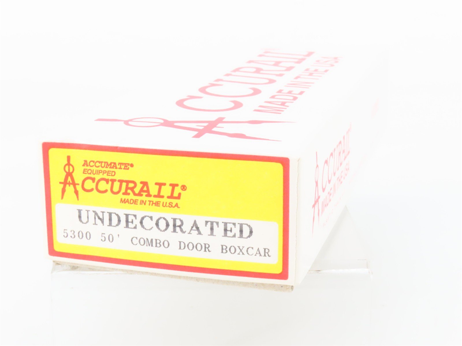 HO Scale Accurail Kit 5300 Undecorated 50' Combination Door Box Car