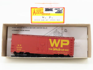 HO Scale Accurail Kit 3516 WP Western Pacific 40' Steel Box Car #20346