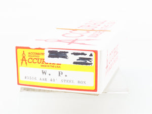 HO Scale Accurail Kit 3516 WP Western Pacific 40' Steel Box Car #20346