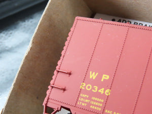 HO Scale Accurail Kit 3516 WP Western Pacific 40' Steel Box Car #20346