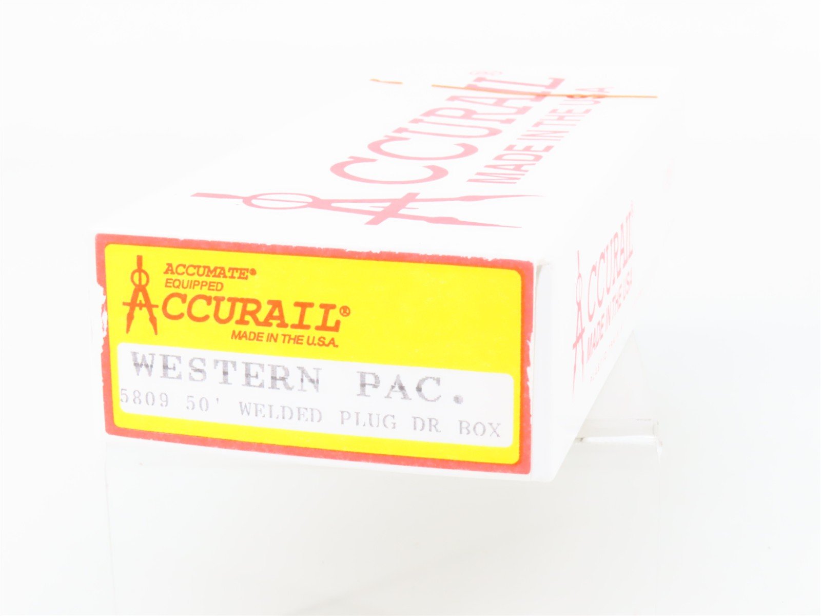 HO Scale Accurail Kit 5809 WP Western Pacific 50' Welded Plug Door Box Car 60428