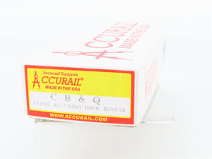 HO Accurail Kit 3808 CB&Q Burlington Route 40' Combination Door Box Car #41026