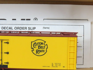 HO Scale Accurail Kit 4828 SSW Cotton Belt Route 40' Wood Reefer #50492
