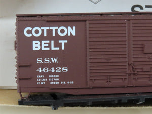 HO Scale Accurail Kit 3618 SSW Cotton Belt Route 40' Double Door Box Car #46428