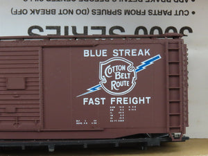 HO Scale Accurail Kit 3618 SSW Cotton Belt Route 40' Double Door Box Car #46428