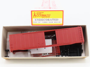 HO Scale Accurail Kit 5300 Undecorated 50' Combination Door Box Car