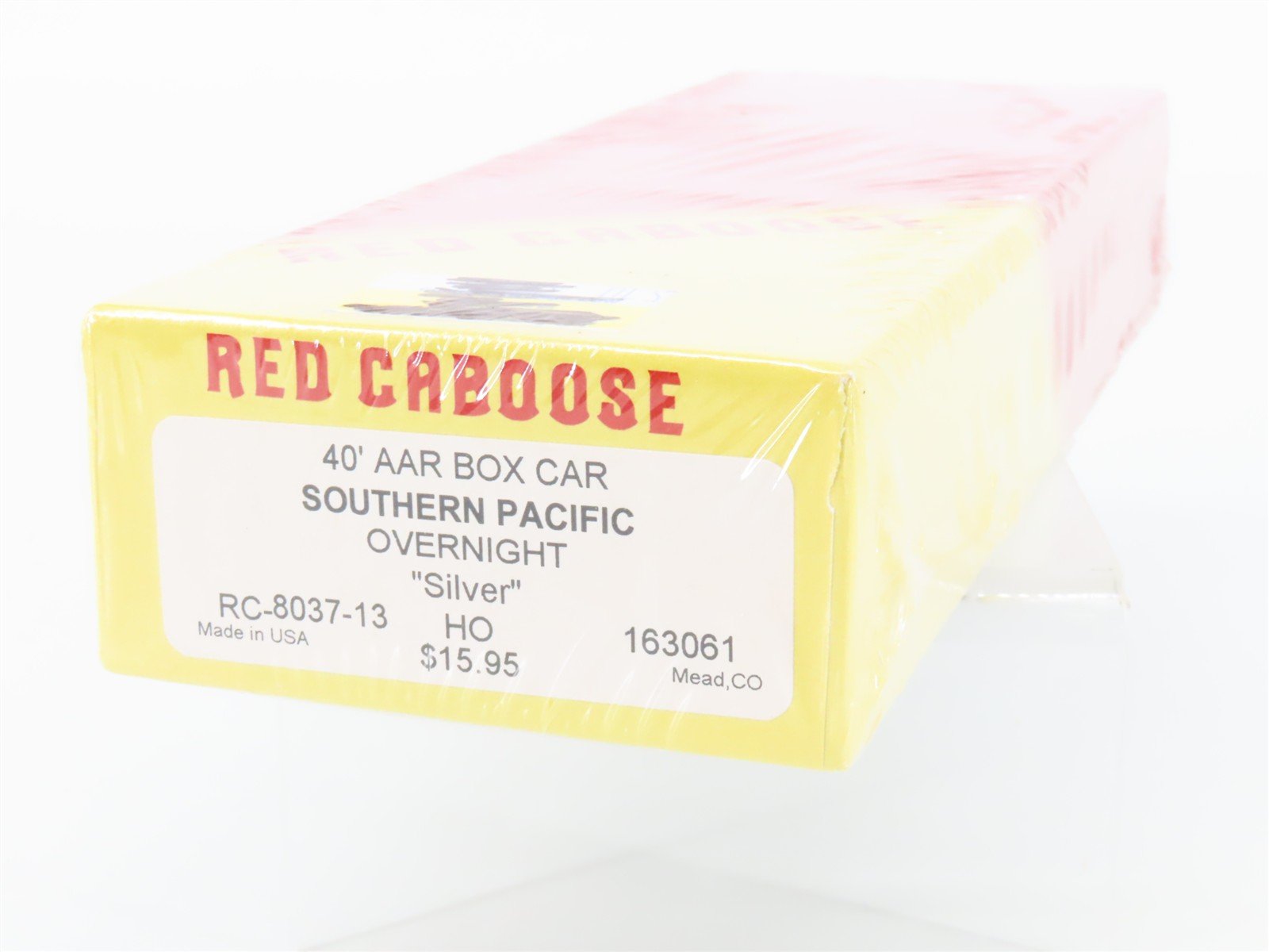 HO Scale Red Caboose Kit RC-8037-13 SP Southern Pacific Box Car #163061 - Sealed