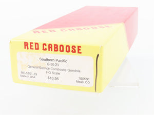 HO Scale Red Caboose Kit RC-5101-19 SP Southern Pacific Railroad Gondola #150591