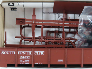 HO Red Caboose Kit RC5001-7 SP Southern Pacific Drop Bottom Gondola #151637