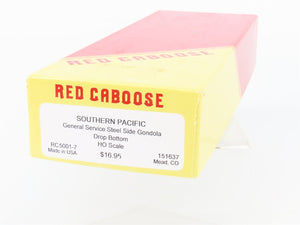 HO Red Caboose Kit RC5001-7 SP Southern Pacific Drop Bottom Gondola #151637