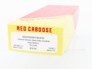 HO Red Caboose Kit RC5001-11 SP Southern Pacific Drop Bottom Gondola #151871