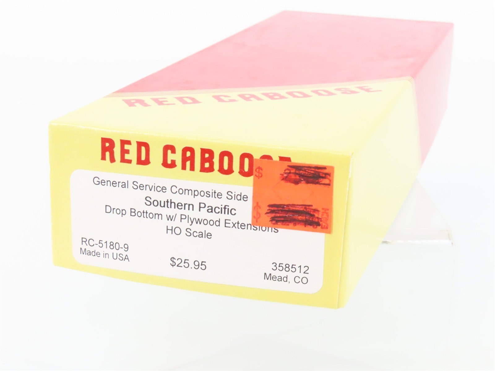 HO Red Caboose Kit RC-5180-9 SP Southern Pacific Drop Bottom Gondola #358512